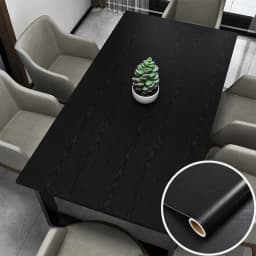 Wood Grain Peel and Stick Wallpaper DIY Self-adhesive Waterproof Oilproof Home Furniture Renovation Sticker Vinyl Sticker Decal