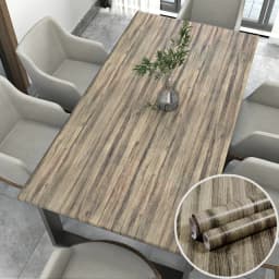 Wood Grain Peel and Stick Wallpaper DIY Self-adhesive Waterproof Oilproof Home Furniture Renovation Sticker Vinyl Sticker Decal