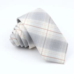 Plaid Tie For Men Women Soft Skinny Cotton TR Fabric Necktie For Wedding Bussiness Casual Man's Neckties Suits Flower Cravat