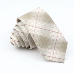 Plaid Tie For Men Women Soft Skinny Cotton TR Fabric Necktie For Wedding Bussiness Casual Man's Neckties Suits Flower Cravat