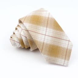 Plaid Tie For Men Women Soft Skinny Cotton TR Fabric Necktie For Wedding Bussiness Casual Man's Neckties Suits Flower Cravat