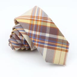 Plaid Tie For Men Women Soft Skinny Cotton TR Fabric Necktie For Wedding Bussiness Casual Man's Neckties Suits Flower Cravat