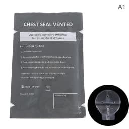Hot Sale North American Rescue Hyfin Chest Seal Medical Chest Seal Vented