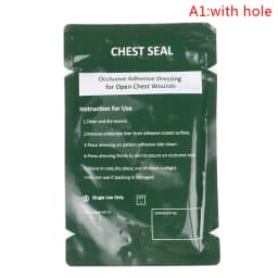 Hot Sale North American Rescue Hyfin Chest Seal Medical Chest Seal Vented