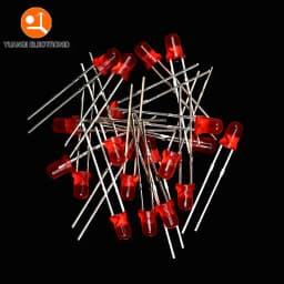 3mm LED Diode F3 Assorted Kit White Green Red Blue Yellow Orange Pink Purple Warm White DIY Light Emitting Diode