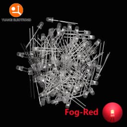 3mm LED Diode F3 Assorted Kit White Green Red Blue Yellow Orange Pink Purple Warm White DIY Light Emitting Diode
