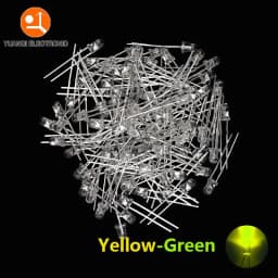 3mm LED Diode F3 Assorted Kit White Green Red Blue Yellow Orange Pink Purple Warm White DIY Light Emitting Diode