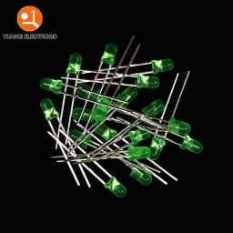 3mm LED Diode F3 Assorted Kit White Green Red Blue Yellow Orange Pink Purple Warm White DIY Light Emitting Diode