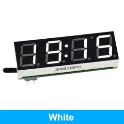 GREATZT 3 In 1 LED RX8025T Digital Clock Temperature Voltage Module DIY Time/Thermometer/Voltmeter DC 5-30V For Arduino