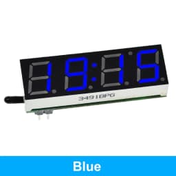 GREATZT 3 In 1 LED RX8025T Digital Clock Temperature Voltage Module DIY Time/Thermometer/Voltmeter DC 5-30V For Arduino