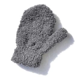Baby Short Gloves Winter Coral Fleece Children Solid Knitted Plush Furry Full Finger Mittens Autumn Hand Warmer 1-4 Years Old