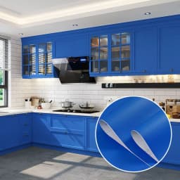 DIY Self Adhesive PVC Wallpapers Renovation Furniture Peel and Stick Kitchen Cabinet Vinyl Waterproof Wall Stickers Home Decors