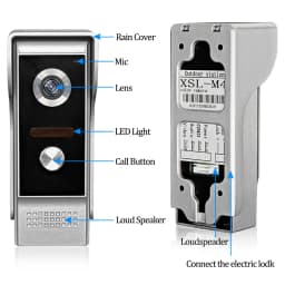 2023 Cheap Video Door Phone Wired Intercom System Outdoor Camera Door Bell 700TVL IR Night Vision Waterproof for Home Apartment
