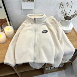 MILANCEL New Autumn Baby Sports Suit Toddler Fleece Solid Color Hoodies Suit Infant Outfit 2PCS