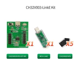 1Pcs/Kit CH32V003F4P6 QingKe RISC-V2A 1-wire SDI System Main Frequency 48MHz