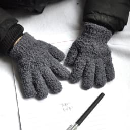 Children Gloves For 3-6 Years Old Winter Kids Coral Fleece Thicken Baby Plush Furry Full Finger Mittens Soft Gloves Keep Warm