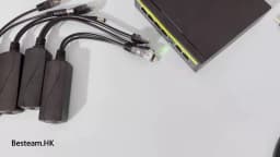HKBTM POE Splitter 48V To 5V 12V Micro USB Type-C BarrelJack Power Supply for Huawei for Hikvision for Bobcat for Raspberry Pi