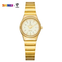 LIEBIG Women Quartz Watches Luxury Golden Stainless Steel Bracelet Waterproof Ladies Gold Wristwatch Girl Clock Relogio Mujer