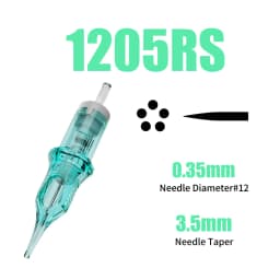 Dragonhawk Body Art Permanent Makeup Tattoo Cartridge Needles Alpah Series Disposable RL/RM/RS/M for Tattoo Machine Gun Supply