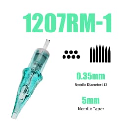Dragonhawk Body Art Permanent Makeup Tattoo Cartridge Needles Alpah Series Disposable RL/RM/RS/M for Tattoo Machine Gun Supply