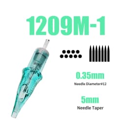 Dragonhawk Body Art Permanent Makeup Tattoo Cartridge Needles Alpah Series Disposable RL/RM/RS/M for Tattoo Machine Gun Supply