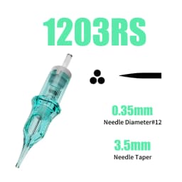 Dragonhawk Body Art Permanent Makeup Tattoo Cartridge Needles Alpah Series Disposable RL/RM/RS/M for Tattoo Machine Gun Supply