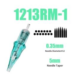 Dragonhawk Body Art Permanent Makeup Tattoo Cartridge Needles Alpah Series Disposable RL/RM/RS/M for Tattoo Machine Gun Supply