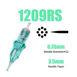 Dragonhawk Body Art Permanent Makeup Tattoo Cartridge Needles Alpah Series Disposable RL/RM/RS/M for Tattoo Machine Gun Supply