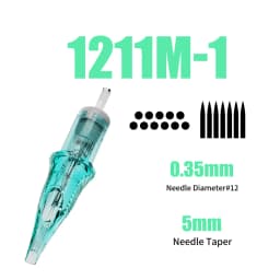 Dragonhawk Body Art Permanent Makeup Tattoo Cartridge Needles Alpah Series Disposable RL/RM/RS/M for Tattoo Machine Gun Supply