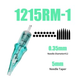 Dragonhawk Body Art Permanent Makeup Tattoo Cartridge Needles Alpah Series Disposable RL/RM/RS/M for Tattoo Machine Gun Supply