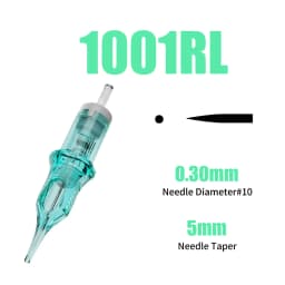 Dragonhawk Body Art Permanent Makeup Tattoo Cartridge Needles Alpah Series Disposable RL/RM/RS/M for Tattoo Machine Gun Supply