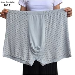 Plus Size 9XL Underwear Men Boxer Para Boxershorts 11XL Shorts Male Bamboo Fiber Loose Soft Large Oversized Modal Underpants