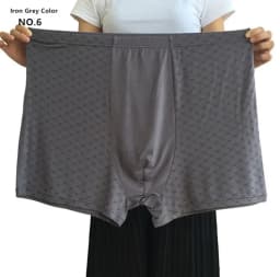 Plus Size 9XL Underwear Men Boxer Para Boxershorts 11XL Shorts Male Bamboo Fiber Loose Soft Large Oversized Modal Underpants