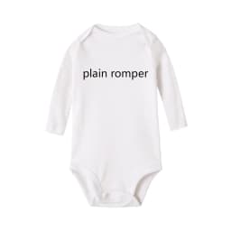 Toddler Infant Baby Rompers White Color Letter Print Newborn Outfits Children Clothing Set Long Sleeve Baby Jumpsuits Wear