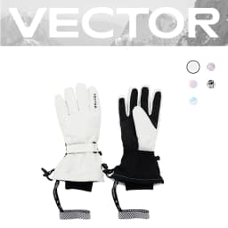 Extra Thick Men Women 2-IN-1 Mittens Ski Gloves Snowboard Snow Winter Sports Warm Waterproof Windproof Skiing Faux Leather Plam