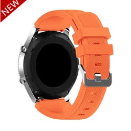 20mm 22mm Band for Samsung galaxy Watch 3 active 2/Gear s3 Frontier 46mm 42mm silicone Sport correa Galaxy watch 4 5 pro strap