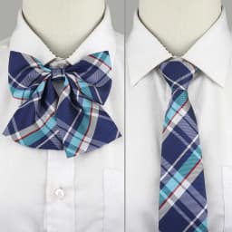 School Uniform Bow Tie Set For Boys Girls Polyester Plaid Striped British Slim Necktie Bowtie Party Student Children Accessories