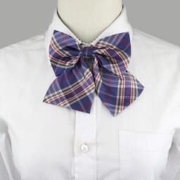 School Uniform Bow Tie Set For Boys Girls Polyester Plaid Striped British Slim Necktie Bowtie Party Student Children Accessories