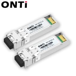 ONTi 10G BIDI SM LC WDM SFP+ Module 1270/1330nm Single Mode 10-80KM Fiber Optic Module Compatible with Cisco Switch