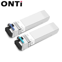 ONTi 10G BIDI SM LC WDM SFP+ Module 1270/1330nm Single Mode 10-80KM Fiber Optic Module Compatible with Cisco Switch