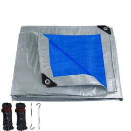 Tarpaulin Waterproof Canopy Heavy Duty Tarp Sheet Cover with Grommet Multi Rain Cover For Outdoor Terrace Plant Garden Porch