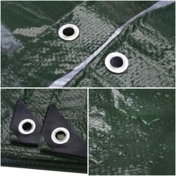Tarpaulin Waterproof Canopy Heavy Duty Tarp Sheet Cover with Grommet Multi Rain Cover For Outdoor Terrace Plant Garden Porch