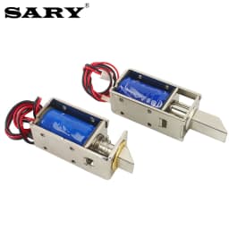Electric control lock DC12V electronic lock door lock solenoid coil small electromagnet magnetic lock