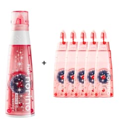 PLUS Norino Scroll Double Sided Tape Journal Tool Point Type Adhesive Alteration and Correction School Office Supplie