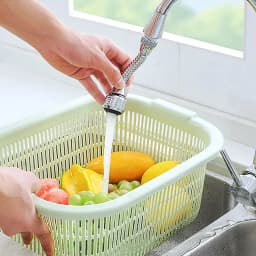 Kitchen Faucet Nozzle Extender Sink Water Tap Nozzle Filter Bubbler Faucet Aerator Attachment Home Bathroom Toilet Accessories