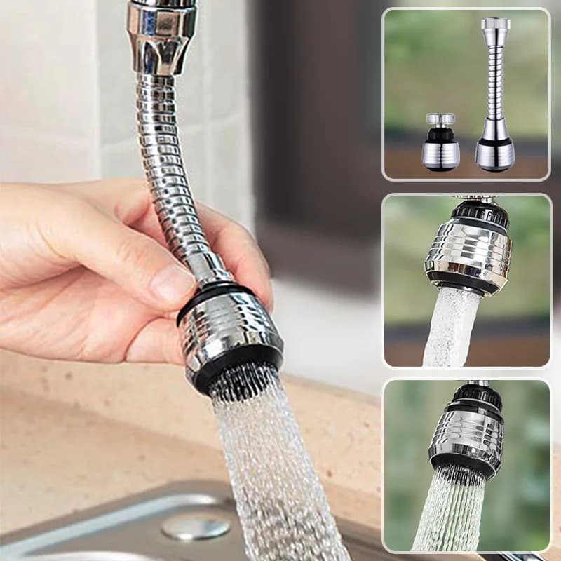 Kitchen Faucet Nozzle Extender Sink Water Tap Nozzle Filter Bubbler Faucet Aerator Attachment Home Bathroom Toilet Accessories