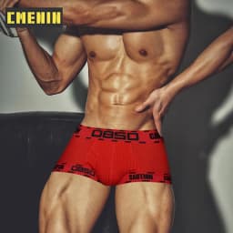 CMENIN 2022 Cotton Satin Man Underwear Boxer Men's Panties Quick Dry Trunks Sexy Men Underpants Boxers Shorts Masculino