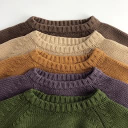 2026 Spring New Pure Cotton Solid Kids Sweaters Vintage Boys Pullover Knitwear for 1-7 Years Toddler Girls Sweater Shirt Outwear