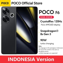 Global Version POCO F6 Smartphone Global Version Snapdragon®8s Gen 3 NFC 120Hz Flow AMOLED 90W Turbo Charging 5000mAh Battery