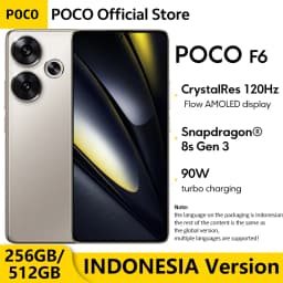 Global Version POCO F6 Smartphone Global Version Snapdragon®8s Gen 3 NFC 120Hz Flow AMOLED 90W Turbo Charging 5000mAh Battery